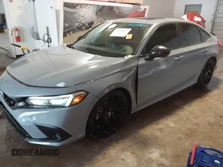 2022 Honda Civic Si with VIN 2HGFE1E59NH472028, listed as a IAAI auction lot 41249075 with 37,970 mi miles and . Bid and sale history available at DreamBid. Image 17.
