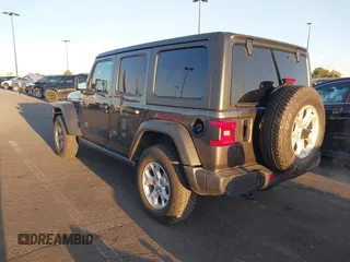 2021 Jeep Wrangler Unlimited Sport S z VIN 1C4HJXDG7MW583315, wystawiony jako IAAI lot #41827899 z przebiegiem 25 264 mil mil oraz . Historia ofert i sprzedaży dostępna na DreamBid. Obrazek 15.