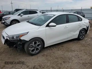 2021 Kia Forte LXS with VIN 3KPF24AD6ME378480, listed as a Copart auction lot 59366195 with 66,124 mi miles and Salvage title. Bid and sale history available at DreamBid. Image 1.