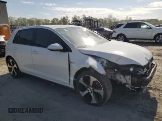 2017 Volkswagen Golf GTI S with VIN 3VW5T7AU5HM001853, listed as a Copart auction lot 48557454 with 84,868 mi miles and Salvage Title. Bid and sale history available at carsss.com. Image 4.