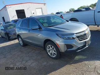2024 Chevrolet Equinox LT with VIN 3GNAXUEG9RS142311, listed as a IAAI auction lot 41951488 with 41,321 mi miles. Bid and sale history available at carsss.com. Image 1.
