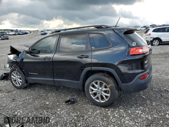 2016 Jeep Cherokee Sport z VIN 1C4PJMAB9GW175812, wystawiony jako Copart lot #58007925 z przebiegiem 118 315 mil mil oraz Szkoda całkowita • Salvage title. Historia ofert i sprzedaży dostępna na DreamBid. Obrazek 2.
