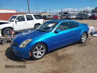 2003 Infiniti G35 w/Leather with VIN JNKCV54E03M218081, listed as a IAAI auction lot 40689499 with 87,064 mi miles and . Bid and sale history available at DreamBid. Image 18.