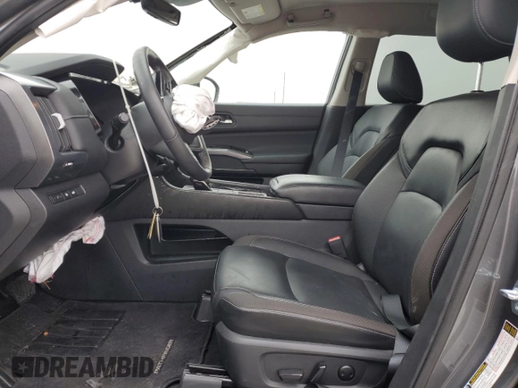 2024 Nissan Pathfinder SL with VIN 5N1DR3CB9RC223683, listed as a Copart auction lot 41902835 with 6,915 mi miles and Salvage title. Bid and sale history available at DreamBid. Image 7.