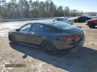 2016 Audi A7 3.0 Premium Plus with VIN WAUWGAFC8GN129742, listed as a Copart auction lot 37667594 with 115,946 mi miles. Bid and sale history available at carsss.com. Image 2.
