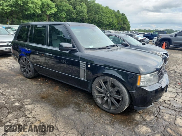 2011 Land Rover Range Rover HSE Lux with VIN SALMF1D46BA341623, listed as a Copart auction lot 60072265 with 121,222 mi miles and Clean title. Bid and sale history available at DreamBid. Image 4.