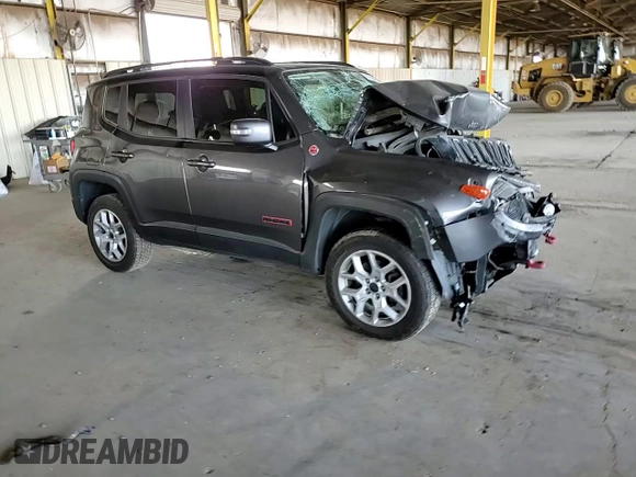 2016 Jeep Renegade Trailhawk with VIN ZACCJBCT2GPC99944, listed as a Copart auction lot 58159045 with Not provided miles and Salvage title. Bid and sale history available at DreamBid. Image 13.