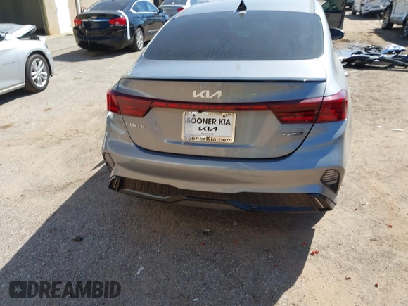 2024 Kia Forte GT-Line with VIN 3KPF54AD9RE801535, listed as a IAAI auction lot 40429345 with 1,343 mi miles. Bid and sale history available at carsss.com. Image 16.