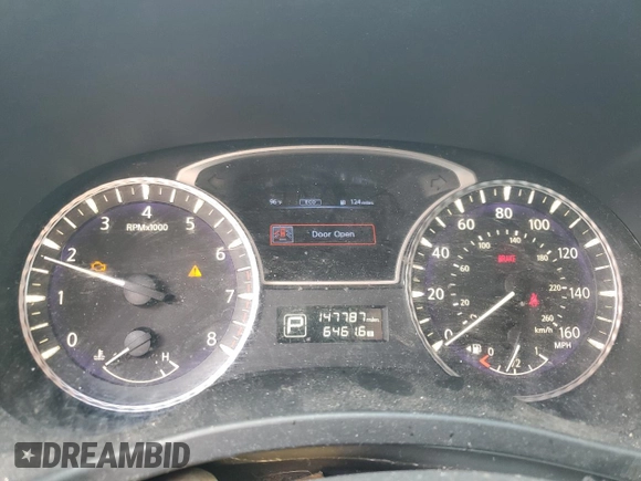 2015 Infiniti QX60 with VIN 5N1AL0MN5FC505729, listed as a Copart auction lot 62725784 with 147,787 mi miles and Salvage Title. Bid and sale history available at DreamBid. Image 9.