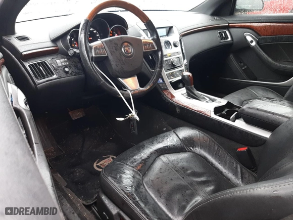 2011 Cadillac CTS Coupe Performance with VIN 1G6DL1ED5B0142375, listed as a Copart auction lot 72772384 with 64,717 mi miles and Salvage Title. Bid and sale history available at carsss.com. Image 8.