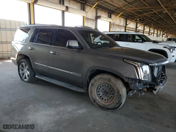 2018 Cadillac Escalade Luxury with VIN 1GYS4BKJ1JR206885, listed as a Copart auction lot 63060664 with 917,423 mi miles and Salvage Title. Bid and sale history available at carsss.com. Image 4.