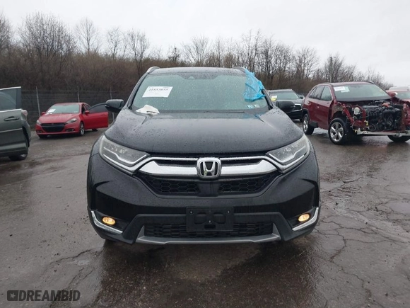 2017 Honda CR-V Touring with VIN 2HKRW2H98HH678031, listed as a IAAI auction lot 41853055 with NaN miles. Bid and sale history available at carsss.com. Image 13.