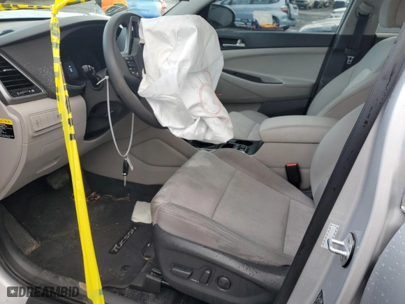 2017 Hyundai Tucson SE with VIN KM8J3CA46HU339201, listed as a Copart auction lot 45934775 with 0 mi miles and Salvage Title. Bid and sale history available at carsss.com. Image 7.