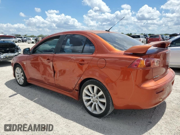 2009 Mitsubishi Lancer GTS with VIN JA3AU86W69U030952, listed as a Copart auction lot 69707254 with 137,109 mi miles and Salvage Title. Bid and sale history available at carsss.com. Image 2.