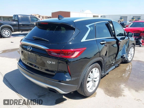 2019 Infiniti QX50 Essential z VIN 3PCAJ5M15KF112850, wystawiony jako IAAI lot #41978793 z przebiegiem 144 837 mil mil oraz . Historia ofert i sprzedaży dostępna na DreamBid. Obrazek 4.