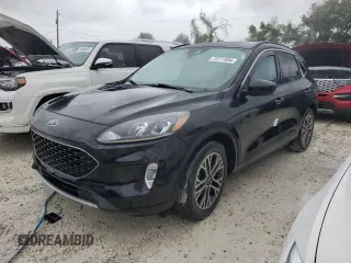 2020 Ford Escape SEL with VIN 1FMCU0H61LUB07822, listed as a Copart auction lot 73777834 with Not provided miles and Salvage title. Bid and sale history available at DreamBid. Image 1.