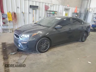 2021 Kia Forte LXS with VIN 3KPF24AD4ME267118, listed as a Copart auction lot 49473475 with 45,834 mi miles and Salvage Title. Bid and sale history available at carsss.com. Image 1.