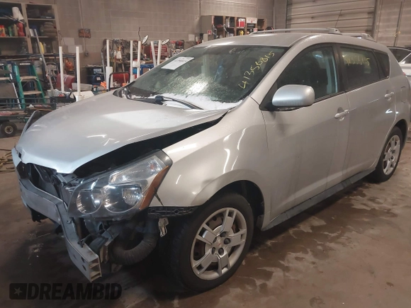 2009 Pontiac Vibe with VIN 5Y2SM67009Z422428, listed as a IAAI auction lot 41356815 with 63,924 mi miles. Bid and sale history available at carsss.com. Image 17.