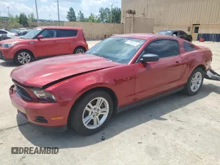 2011 Ford Mustang V6 with VIN 1ZVBP8AM9B5132665, listed as a Copart auction lot 57582475 with 198,903 mi miles and Salvage title. Bid and sale history available at DreamBid. Image 1.