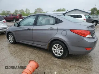 2014 Hyundai Accent GLS with VIN KMHCT4AE2EU649753, listed as a Copart auction lot 55332565 with 100,215 mi miles and Clean Title. Bid and sale history available at carsss.com. Image 2.