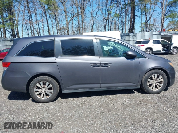 2016 Honda Odyssey SE with VIN 5FNRL5H39GB048487, listed as a IAAI auction lot 42059132 with 140,411 mi miles and . Bid and sale history available at DreamBid. Image 13.