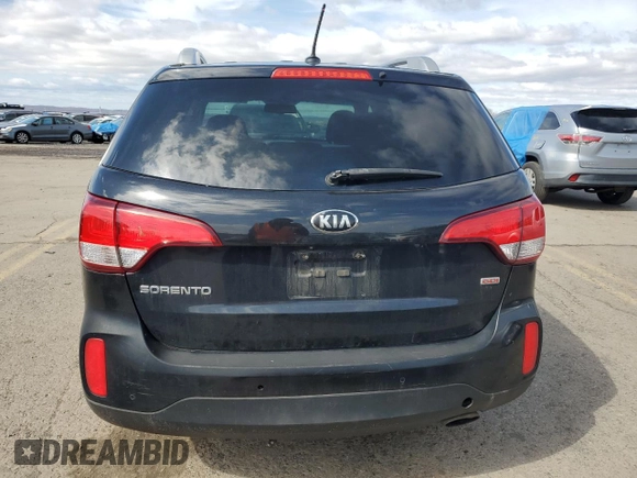 2015 Kia Sorento LX with VIN 5XYKT4A69FG657456, listed as a Copart auction lot 51454525 with 147,528 mi miles and Salvage Title. Bid and sale history available at DreamBid. Image 6.