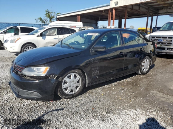 2011 Volkswagen Jetta Sedan S with VIN 3VW1K7AJXBM305971, listed as a Copart auction lot 48502235 with 112,569 mi miles and Salvage Title. Bid and sale history available at carsss.com. Image 1.
