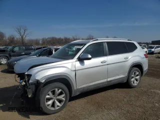 2018 Volkswagen Atlas SE z VIN 1V2LR2CA4JC520784, wystawiony jako Copart lot #47421325 z przebiegiem 170 018 mil mil oraz Szkody całkowita. Historia ofert i sprzedaży dostępna na DreamBid. Obrazek 1.