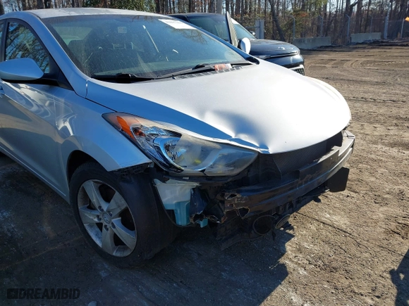 2011 Hyundai Elantra Ltd with VIN KMHDH4AEXBU154489, listed as a IAAI auction lot 41807390 with 145,662 mi miles. Bid and sale history available at carsss.com. Image 6.