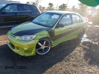 2004 Honda Civic VP with VIN 1HGES16334L006663, listed as a IAAI auction lot 41813852 with 293,368 mi miles. Bid and sale history available at carsss.com. Image 17.
