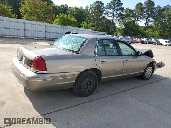 2003 Ford Police Interceptor Street Appear with VIN 2FAFP71W73X148322, listed as a Copart auction lot 55573035 with 268,812 mi miles and Salvage title. Bid and sale history available at DreamBid. Image 3.