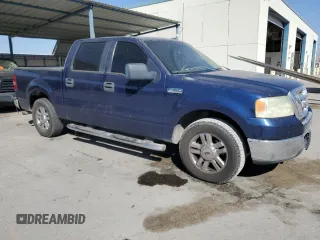 2008 Ford F-150 XL with VIN 1FTRW12W88KC58103, listed as a Copart auction lot 47438155 with 221,041 mi miles and Salvage Title. Bid and sale history available at carsss.com. Image 4.