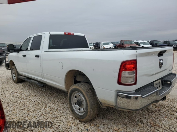 2024 Ram 2500 Tradesman with VIN 3C6UR5HJ7RG139575, listed as a Copart auction lot 81340814 with 47,430 mi miles and Salvage title. Bid and sale history available at DreamBid. Image 2.