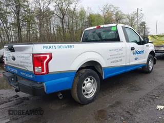 2016 Ford F-150 XL with VIN 1FTMF1C85GKD27709, listed as a IAAI auction lot 42027553 with 188,534 mi miles. Bid and sale history available at carsss.com. Image 4.