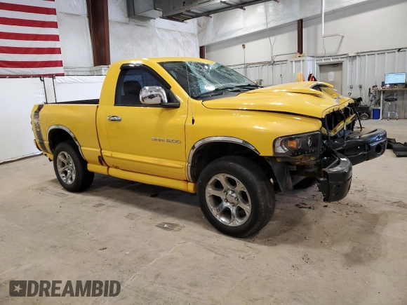 2005 Dodge 1500 SLT with VIN 1D7HU16D95J534886, listed as a Copart auction lot 53417395 with 135,705 mi miles and Clean Title. Bid and sale history available at DreamBid. Image 4.