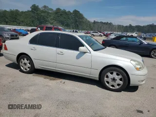 2003 Lexus LS 430 with VIN JTHBN30F330092773, listed as a Copart auction lot 55436035 with 214,130 mi miles and Clean Title. Bid and sale history available at DreamBid. Image 4.