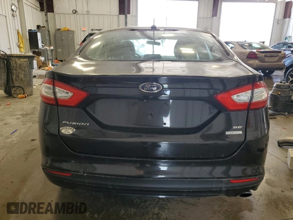 2015 Ford Fusion SE with VIN 3FA6P0HDXFR183113, listed as a Copart auction lot 52354455 with 0 mi miles and Clean Title. Bid and sale history available at carsss.com. Image 6.
