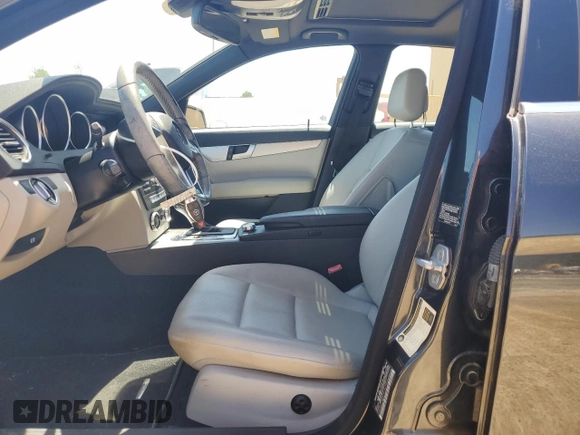 2012 Mercedes-Benz C 250 Sport with VIN WDDGF4HB0CR234798, listed as a Copart auction lot 53260695 with 91,731 mi miles and Salvage Title. Bid and sale history available at DreamBid. Image 7.