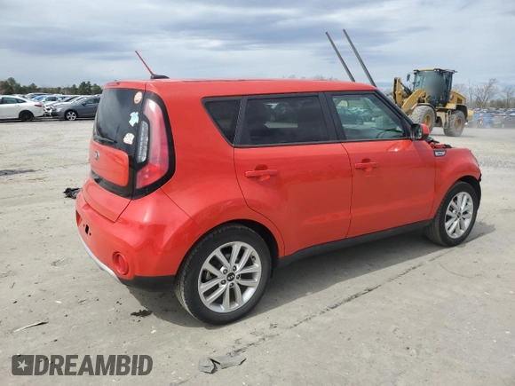 2017 Kia Soul + with VIN KNDJP3A5XH7418337, listed as a Copart auction lot 50340145 with 122,138 mi miles and Salvage Title. Bid and sale history available at carsss.com. Image 3.