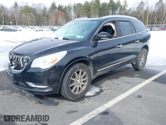 2017 Buick Enclave Leather with VIN 5GAKVBKD3HJ124504, listed as a IAAI auction lot 41657306 with 157,634 mi miles and . Bid and sale history available at DreamBid. Image 17.