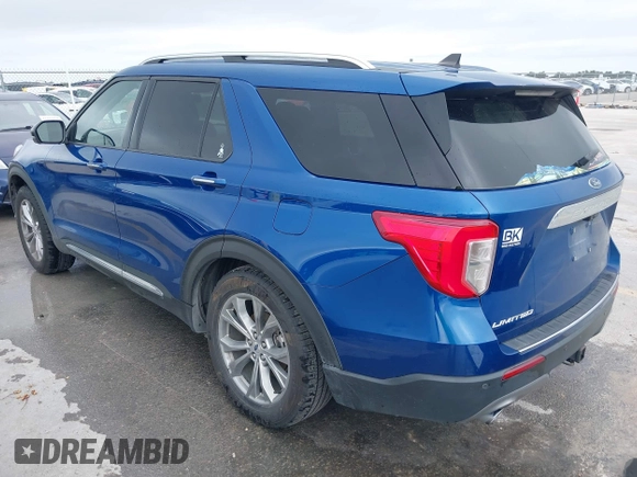 2022 Ford Explorer Limited z VIN 1FMSK7FH7NGB57172, wystawiony jako IAAI lot #42155845 z przebiegiem 51 000 mil mil oraz . Historia ofert i sprzedaży dostępna na DreamBid. Obrazek 3.