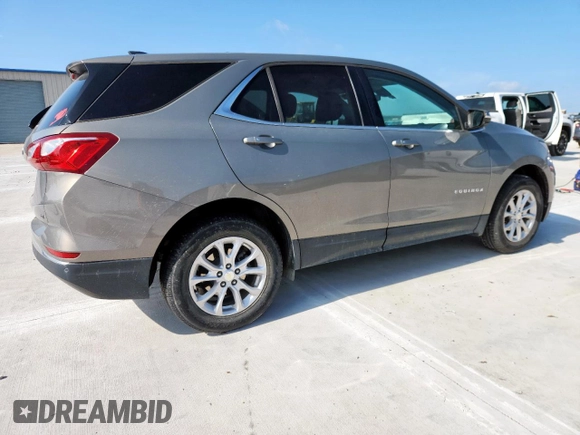2018 Chevrolet Equinox LT with VIN 3GNAXJEV7JS592122, listed as a Copart auction lot 59897695 with 41,444 mi miles and Salvage title. Bid and sale history available at DreamBid. Image 3.