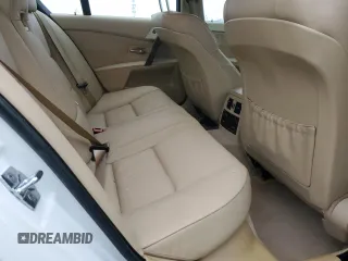 2006 BMW 5 Series 550i with VIN WBANB535X6CP01394, listed as a Copart auction lot 81225264 with 124,599 mi miles and Salvage Title. Bid and sale history available at DreamBid. Image 10.