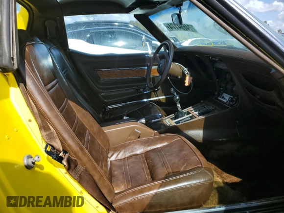 1976 Chevrolet Corvette with VIN 1Z37L6S435024, listed as a Copart auction lot 74694174 with 76,512 mi miles and Non repairable. Bid and sale history available at DreamBid. Image 10.