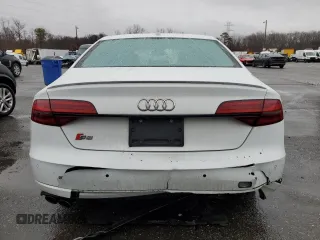 2016 Audi S8 Plus with VIN WUAJ5AFD8GN900070, listed as a Copart auction lot 43043585 with 168,635 mi miles and Salvage Title. Bid and sale history available at carsss.com. Image 6.