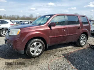 2012 Honda Pilot EX-L z VIN 5FNYF4H55CB076201, wystawiony jako Copart lot #52397025 z przebiegiem 124 244 mil mil oraz Szkoda całkowita • Salvage title. Historia ofert i sprzedaży dostępna na DreamBid. Obrazek 1.
