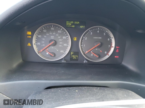 2007 Volvo V50 2.4L with VIN YV1MW382972311233, listed as a Copart auction lot 85242804 with 148,226 mi miles and Salvage Title. Bid and sale history available at carsss.com. Image 9.
