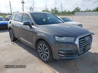 2019 Audi Q7 Premium Plus with VIN WA1LHAF76KD018184, listed as a IAAI auction lot 42056902 with 53,610 mi miles and . Bid and sale history available at DreamBid. Image 1.
