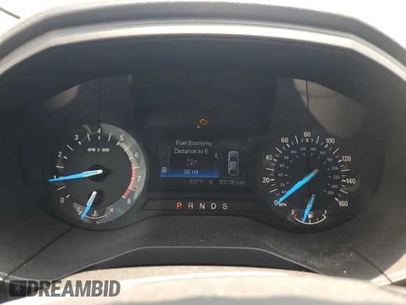 2017 Ford Edge SE with VIN 2FMPK4G9XHBB50997, listed as a Copart auction lot 62468605 with 83,138 mi miles and Clean title. Bid and sale history available at DreamBid. Image 9.