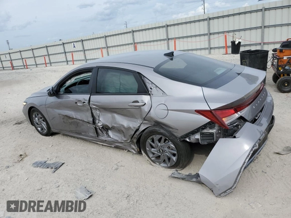 2024 Hyundai Elantra SEL with VIN KMHLM4DG6RU751864, listed as a Copart auction lot 52266245 with 4,309 mi miles and Non Repairable. Bid and sale history available at carsss.com. Image 2.